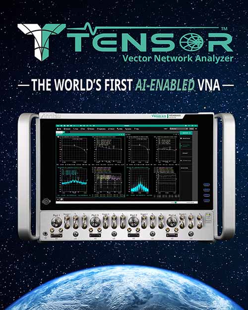 Beyond Precision: Anritsu Launches Tensor, the World’s First AI-Enabled VNA – Section Image 1