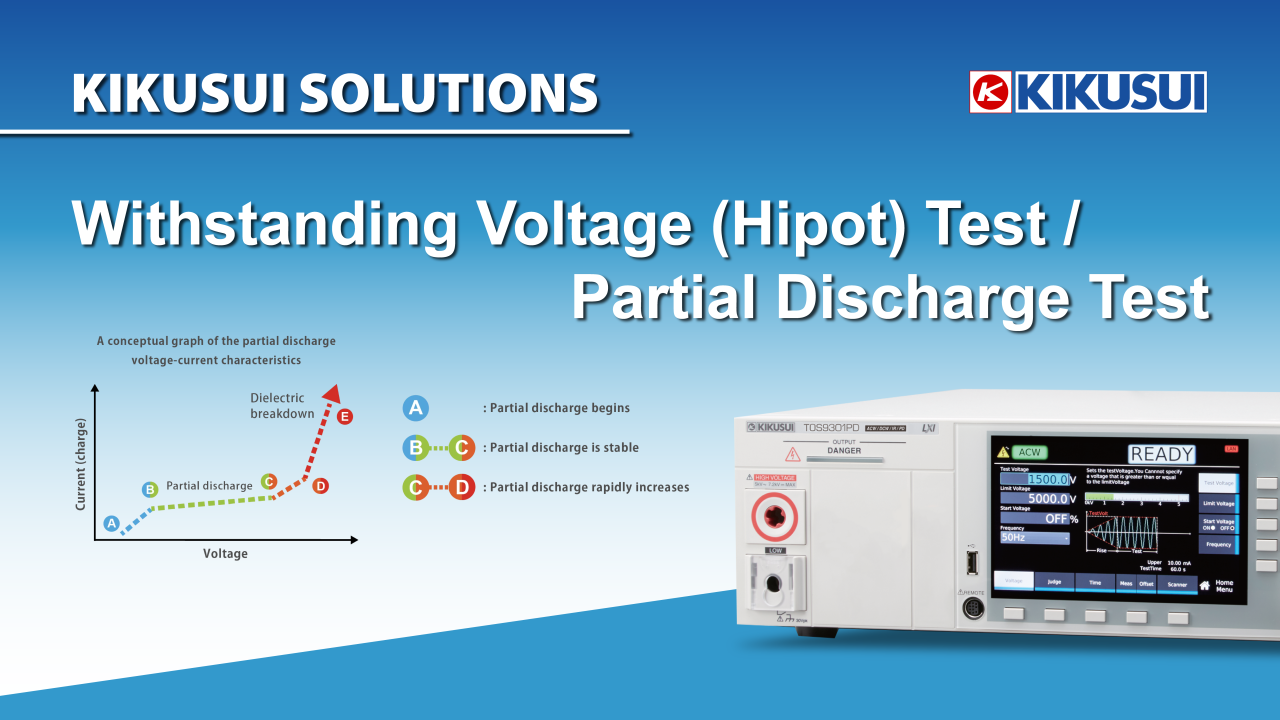 Article Image - Ensuring Electrical Safety: Withstanding Voltage vs. Partial Discharge Testing