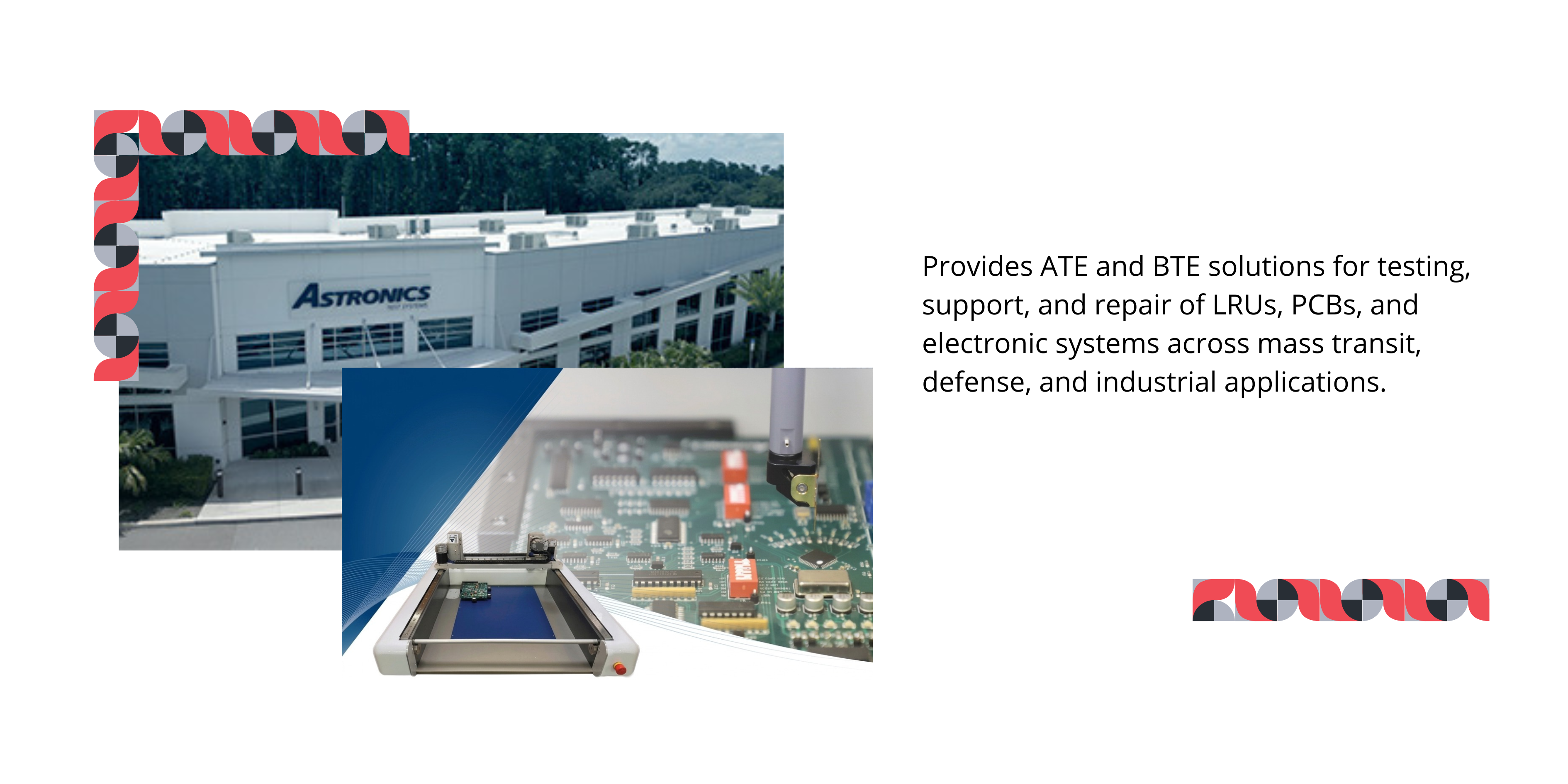 Astronics info banner